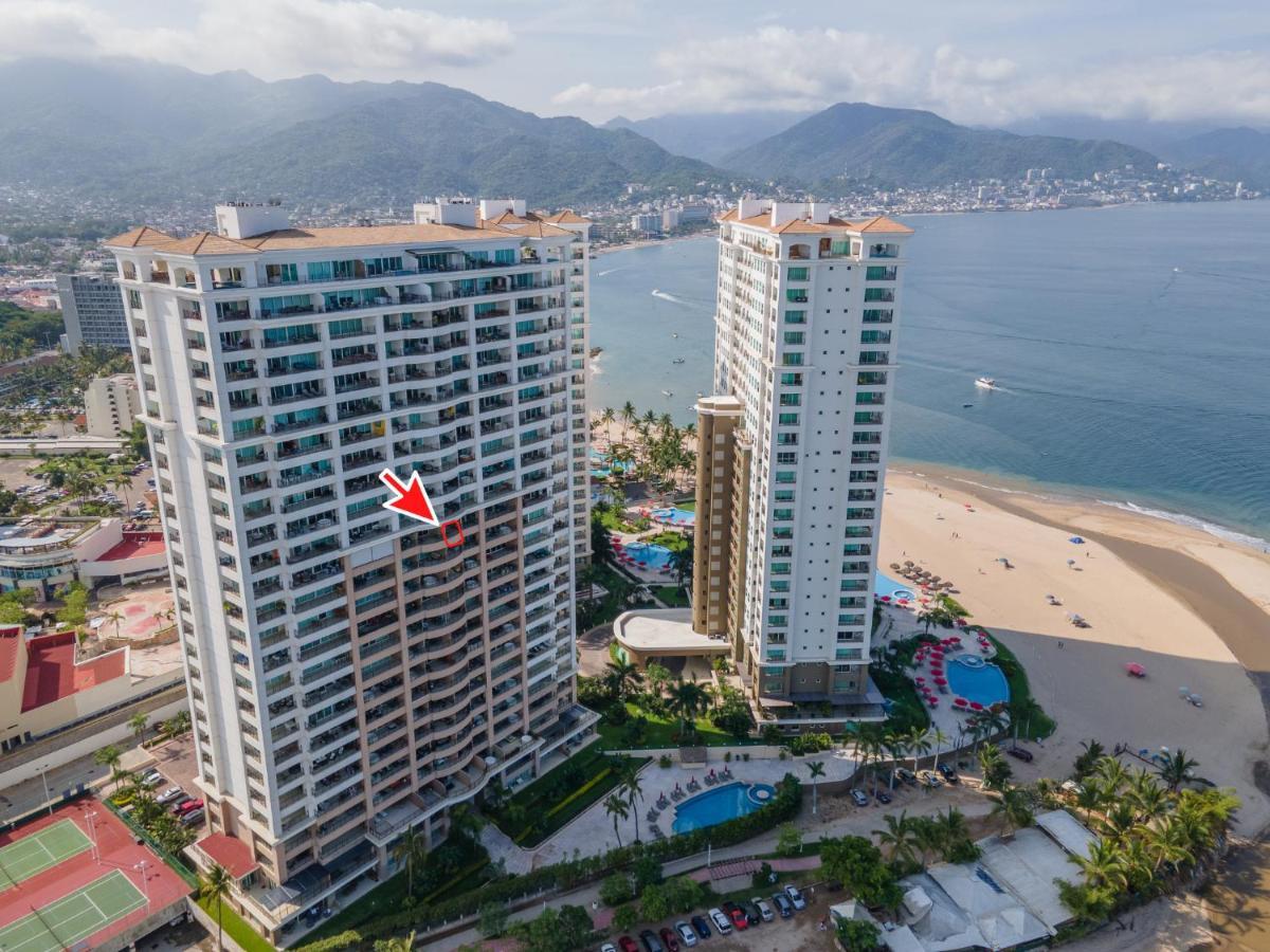 Ocean Front Condo Sleeps 4 Adults-Grand Venetian T3000-1606 Puerto Vallarta Buitenkant foto
